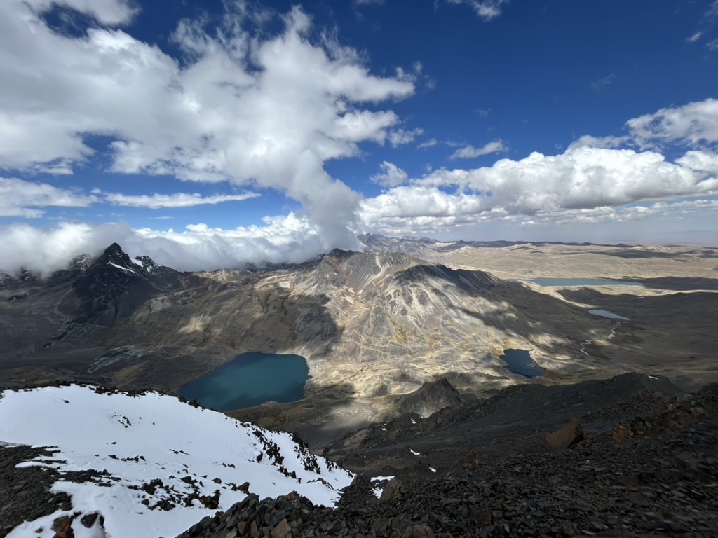 Pico Austria hike in Bolivia